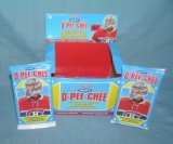 O-pee-chee hockey cards includes 4 unopened packs