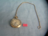 Elgin gold filled pocket watch with 15 jewels