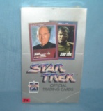 Star Trek factory sealed box of collector cards