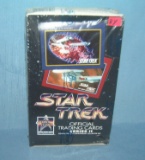 Star Trek factory sealed box of collector cards