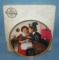 N. Rockwell collector plate: Gossiping in the Alcove