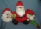 Group of 3 modern holiday decorations