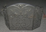 High quality cast iron fire place screen