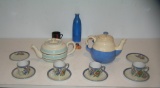 20 piece art pottery and Japanese ware group