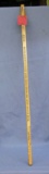 Antique yardstick with Tam Bay advertising