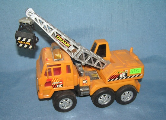 Hard plastic heavy duty crane toy