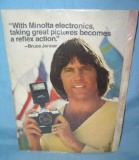 Bruce Jenner advertisement for Minolta cameras 1979