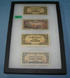 Group of vintage World currency