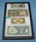 Group of vintage World currency