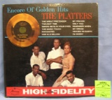 The Platters vintage 33 rpm record album