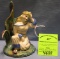 Hand painted porcelain goddess figurine