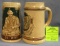 Pair of vintage German Beer steins