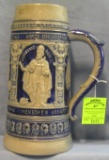 Large German beer stein