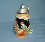 Early German beer stein