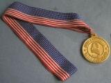 George Washington HS gold award medal & ribbon