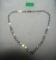 Vintage costume rhinestone necklace