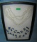 Pair of costume jewelry necklaces