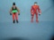 Pair of vintage action figures