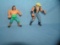 Pair of vintage action figures