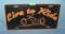 Harley Davidson License plate size retro style sign