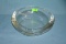 High quality heavy crystal ash tray