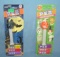 Pair of vintage PEZ Candy containers