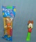 Pair of vintage PEZ Candy containers