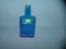 Paul Revere Decorated Blue glass bottle