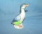 vintage porcelain duck figurine 1960's