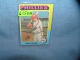 Bob Boon vintage all star baseball card 1975