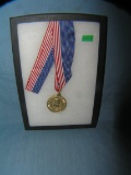 George Washington high school award medal and ribbon