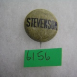 Vintage Adaline Stevenson political button