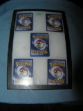 Group of vintage Pokemon cards