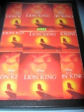 Group of Lion King collector cards