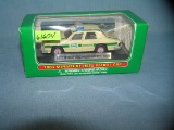 Vintage Hess mini patrol car with box