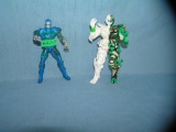 Pair of vintage action figures