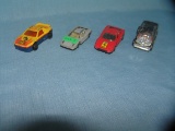 Group of vintage toy cars