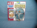 Bob Feller vintage baseball sports figure mint on card