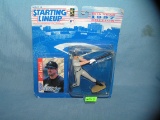 Jeff Bagwell baseball sports figure and baseball card