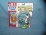 Eddie Mathews baseball sports figure and baseball card