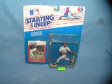 Chris Brown baseball sports figure and baseball card