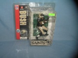 Vintage Reggie Bush football sports figure