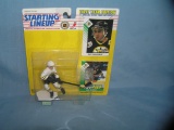 Roy Bourque hockey figure and sport card