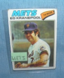 Vintage Ed Kranepool baseball card