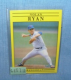 Vintage Nolan Ryan baseball card