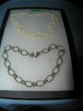 Pair of Costume jewelry necklaces