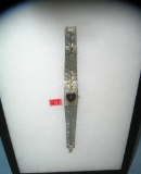 Persona quality ladies silver toned wrist watch