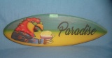 Jimmy Buffet style welcome to Paradise retro style sign