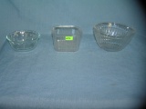 Group of 3 vintage Pyrex oven to table pieces