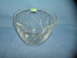 Vintage glass serving bowls